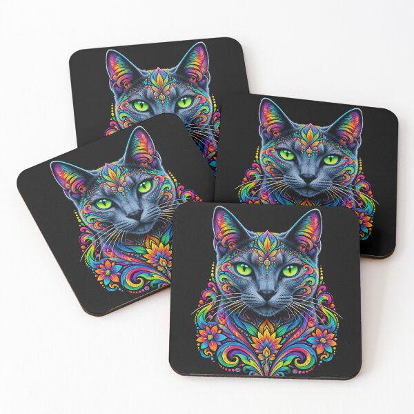Item preview, PSYCHEDELIC RUSSIAN BLUE designed and sold by ROCK_WELL.