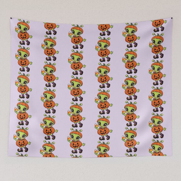 Item preview, Cute Alien Pumpkin Halloween Costume designed and sold by Dopamine Department.