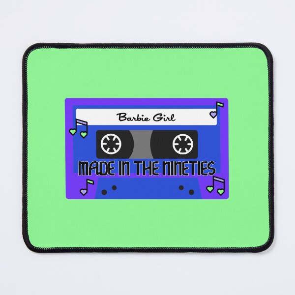 Item preview, Barbie Girl (Purple on Neon Green) designed and sold by PawsitiveMum3.