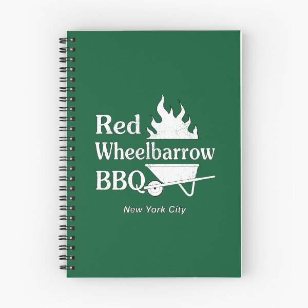 Item preview, Distressed Red Wheelbarrow BBQ (2) designed and sold by GrumpyGorillaz.