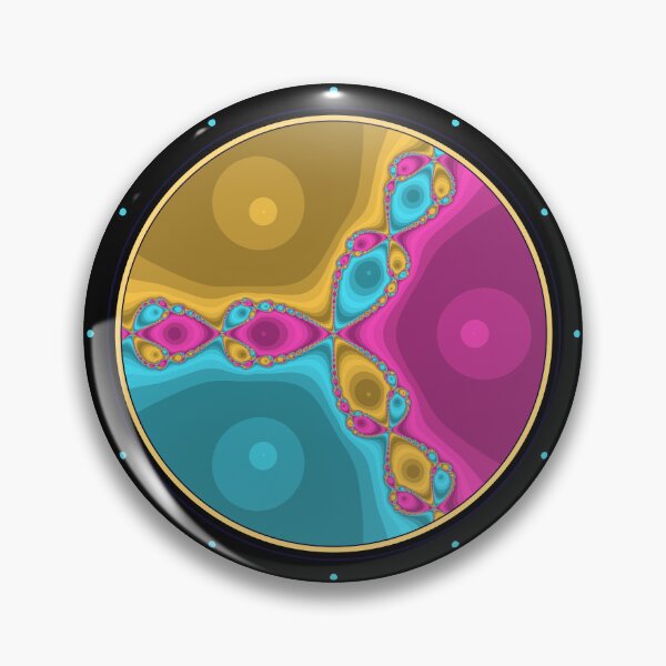 Item preview, Newton Fractal Medallion Math Art designed and sold by Fractal Dominion.