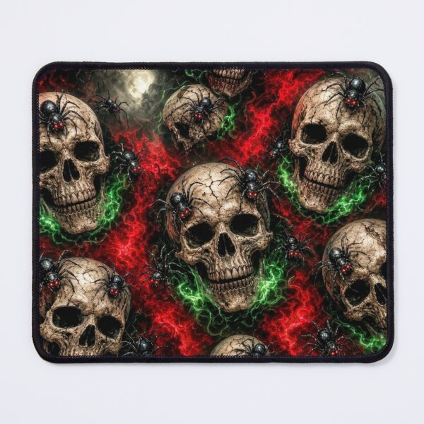 Item preview, Neon Skull and Spider Inferno designed and sold by KingsArtworx 2.