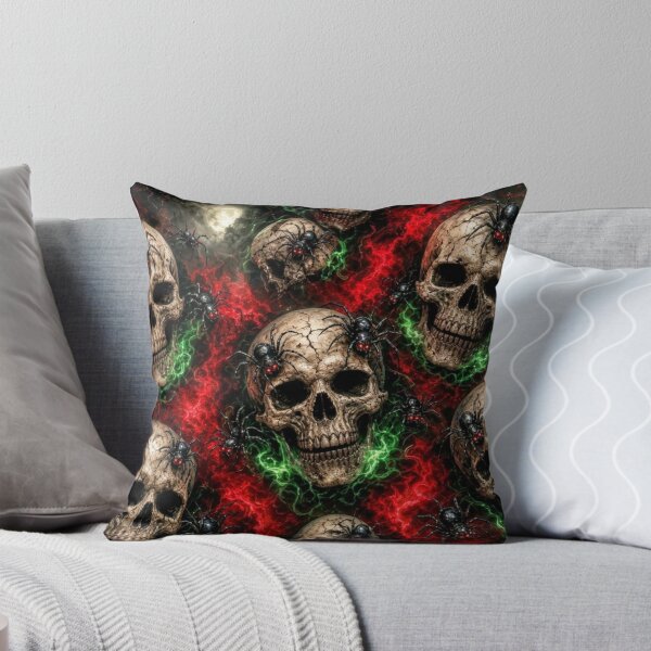 Item preview, ​Neon Skull and Spider Inferno designed and sold by KingsArtworx 2.