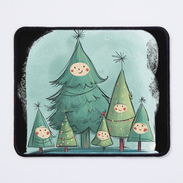 Item preview, Christmas Tree Family – Cute Holiday Family Design designed and sold by MyMerryMary.