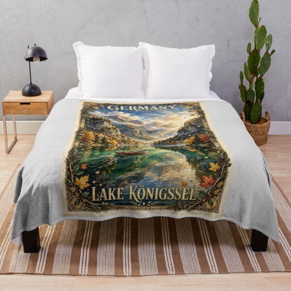 Item preview, Germany — Lake Königssee: Mirror of the Alps designed and sold by DibujandoPorfa.