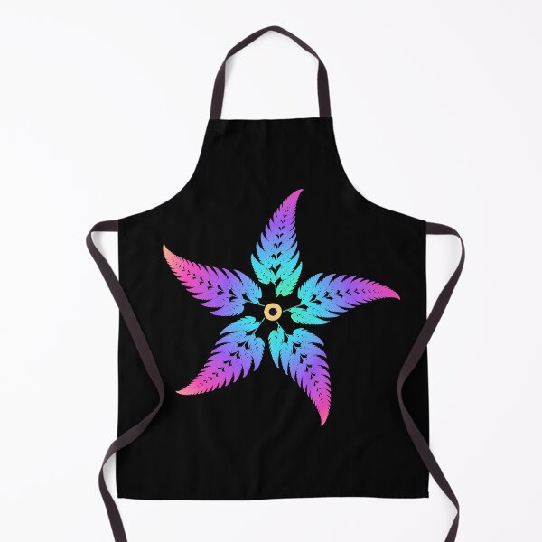 Item preview, Fractal Fern Star Botanical Math Art designed and sold by Fractal Dominion.