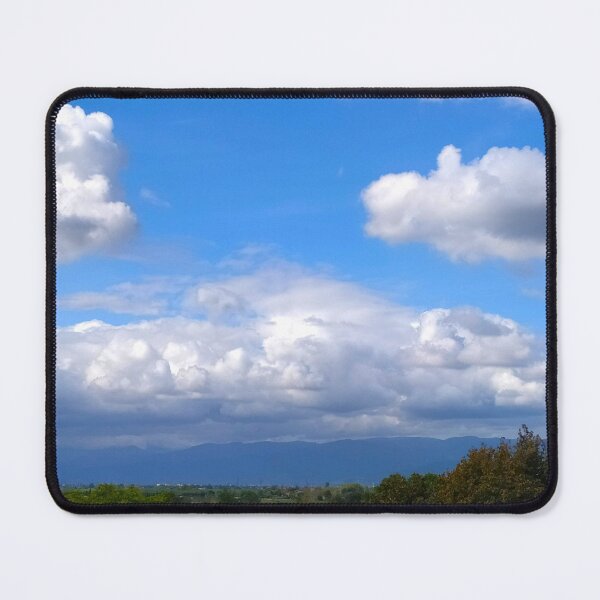 Item preview, Cumulus clouds in the sky over the valley, rural landscape, panorama, Tuscany, Italy designed and sold by ollgast5.
