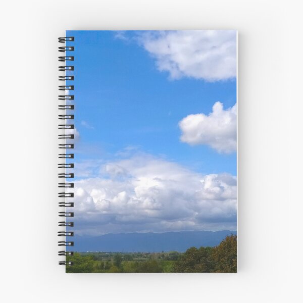 Item preview, Cumulus clouds in the sky over the valley, rural landscape, panorama, Tuscany, Italy designed and sold by ollgast5.