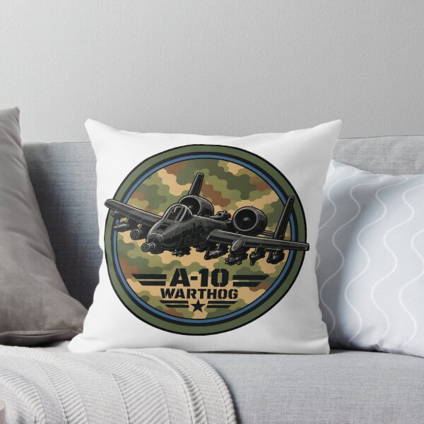 Item preview, Round Army Badge A-10 Warthog Design designed and sold by IRON WINGS /USAF.