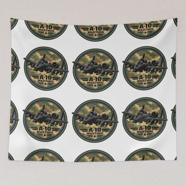 Item preview, Round Army Badge A-10 Warthog Design designed and sold by IRON WINGS /USAF.
