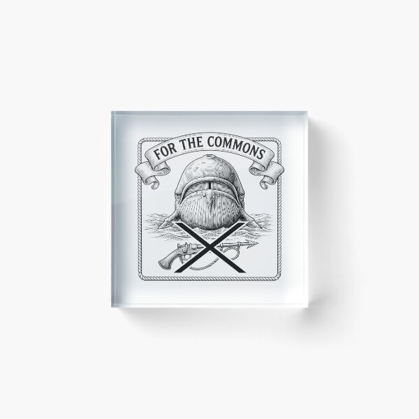 Item preview, Vintage Whale For The Commons Nautical Quote designed and sold by Owcomm.