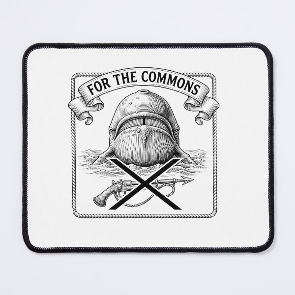 Item preview, Vintage Whale For The Commons Nautical Quote designed and sold by Owcomm.