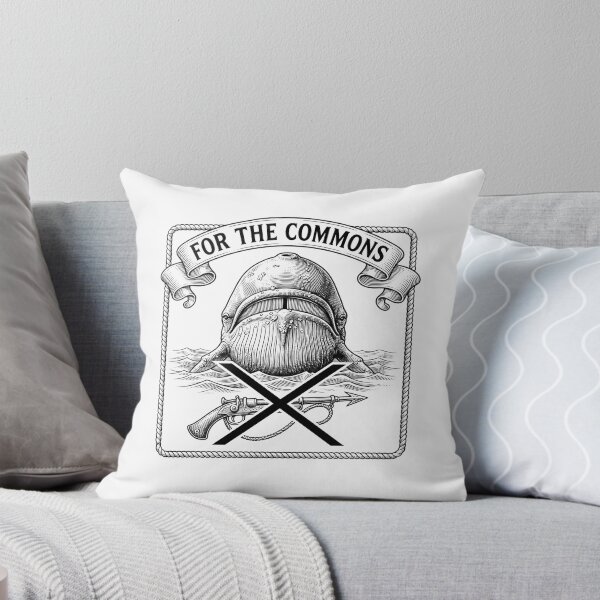 Item preview, Vintage Whale For The Commons Nautical Quote designed and sold by Owcomm.