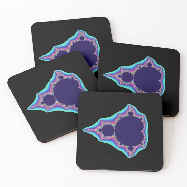 Item preview, Neon Mandelbrot Set Fractal Nebula designed and sold by Fractal Dominion.