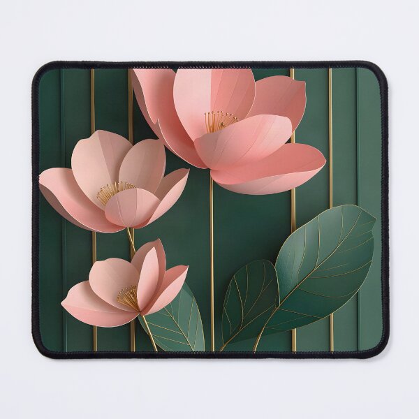 Item preview, Elegant Floral Arrangement on Green designed and sold by Vicky Brago-Mitchell®.