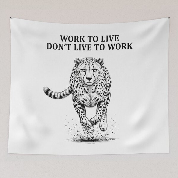 Item preview, Work To Live Dont Live To Work designed and sold by Owcomm.