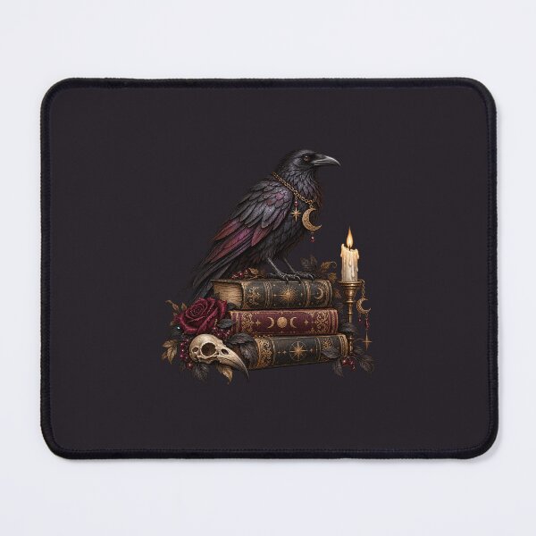 Item preview, Gothic Raven on Antique Books designed and sold by Dopamine Department.