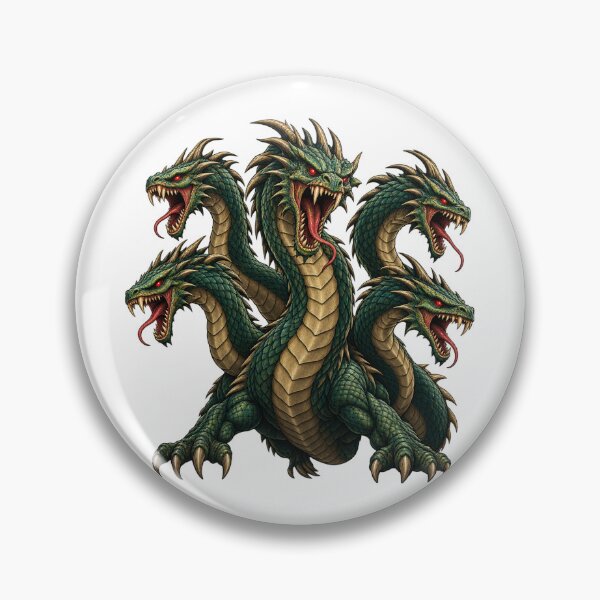 Item preview, This is a design of a hydra. designed and sold by RBBeachDesigns.