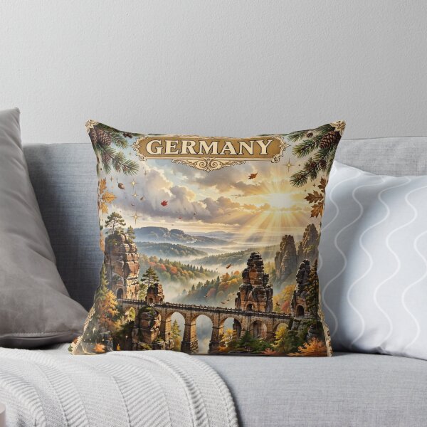 Item preview, Germany — Bastei Bridge: Above the Mist designed and sold by DibujandoPorfa.