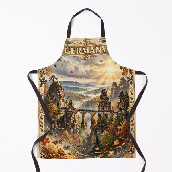 Item preview, Germany — Bastei Bridge: Above the Mist designed and sold by DibujandoPorfa.