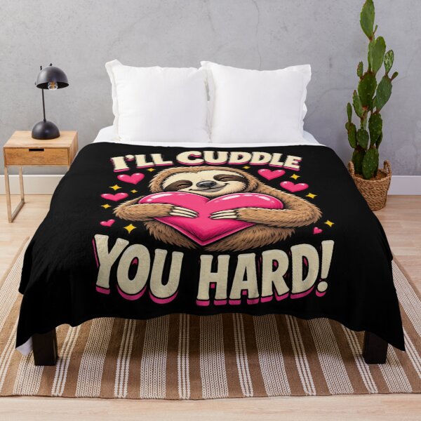 Item preview, I'll Cuddle You Hard! Sloth designed and sold by 2F72.