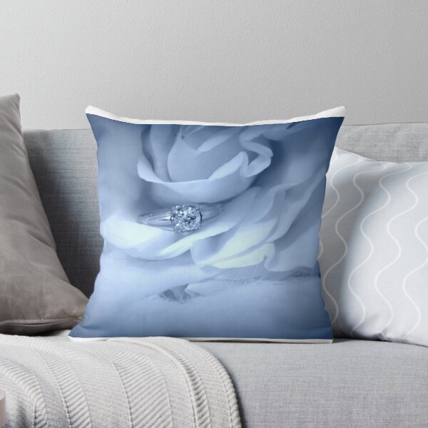 As Love Unfolds Throw Pillow