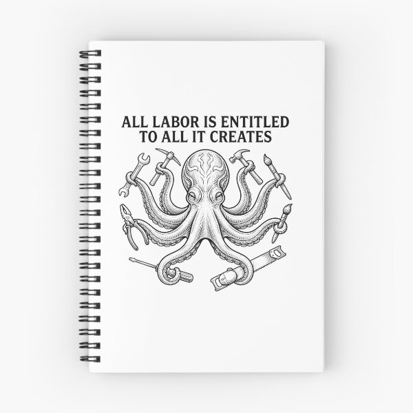 Item preview, All Labor Is Entitled To All It Creates    designed and sold by Owcomm.
