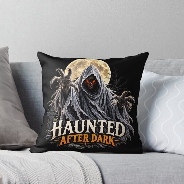 Item preview, Haunted After Dark – Grim Reaper & Creepy Skeletons Halloween designed and sold by thirtyonestars.