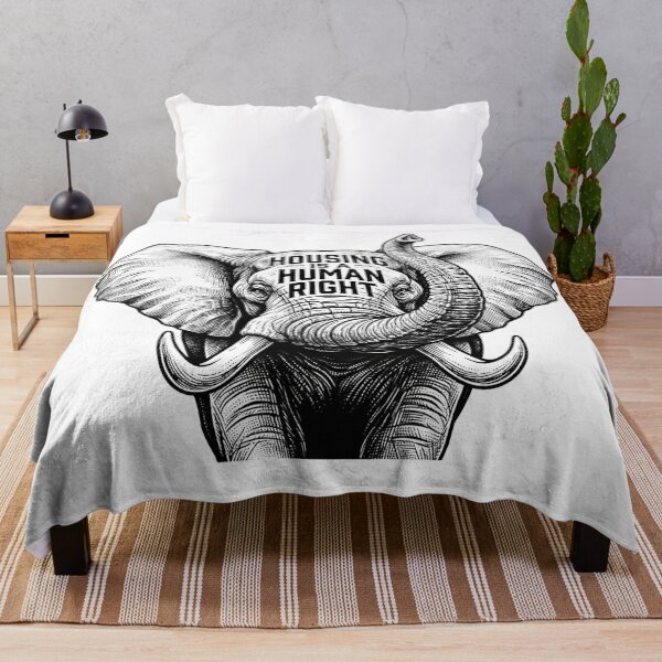 Item preview, Housing Is A Human Right Elephant Design    designed and sold by Owcomm.