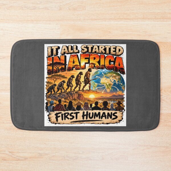 Item preview, It All Started in Africa – First Humans designed and sold by Hornace88studio.