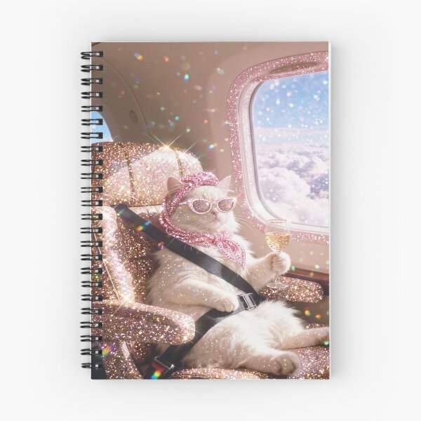 Artikelvorschau, Hochfliegende Luxuskatze: Glitzerndes Privatjet-Abenteuer entworfen und verkauft von NostalgiaPop77.