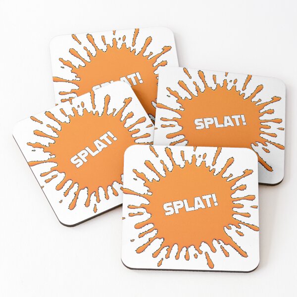 Item preview, SPLAT! Comic Pop Art Burst (orange) designed and sold by wobblyfrogs.