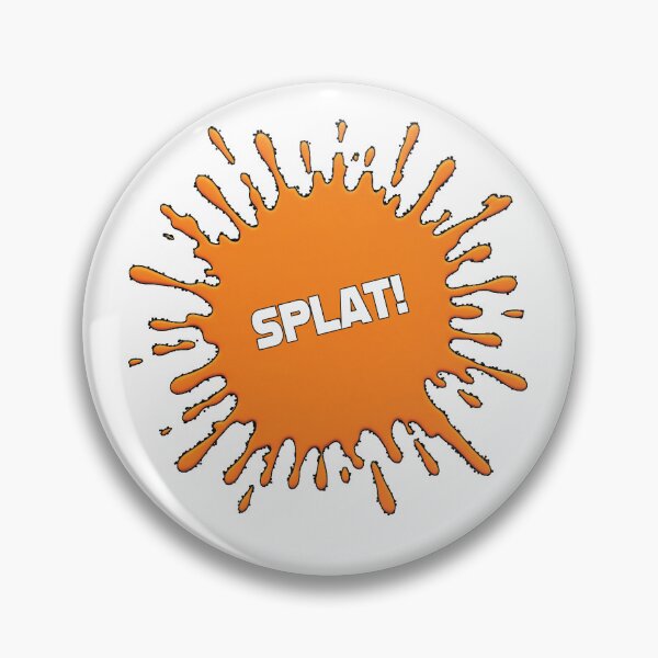 Item preview, ¡SPLAT! Explosión de arte pop cómico (naranja) designed and sold by wobblyfrogs.