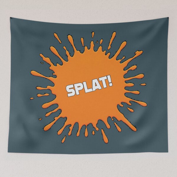 Item preview, SPLAT! Comic Pop Art Burst (orange) designed and sold by wobblyfrogs.