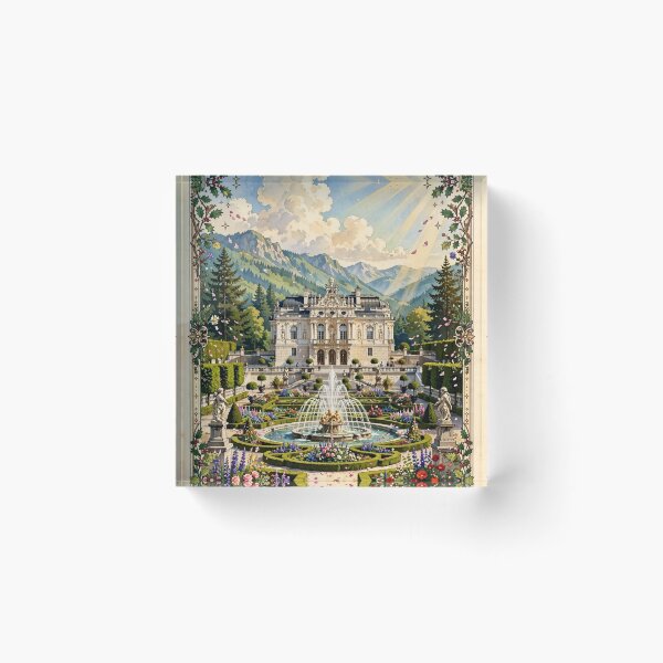 Item preview, Germany — Linderhof Palace: A Royal Garden designed and sold by DibujandoPorfa.