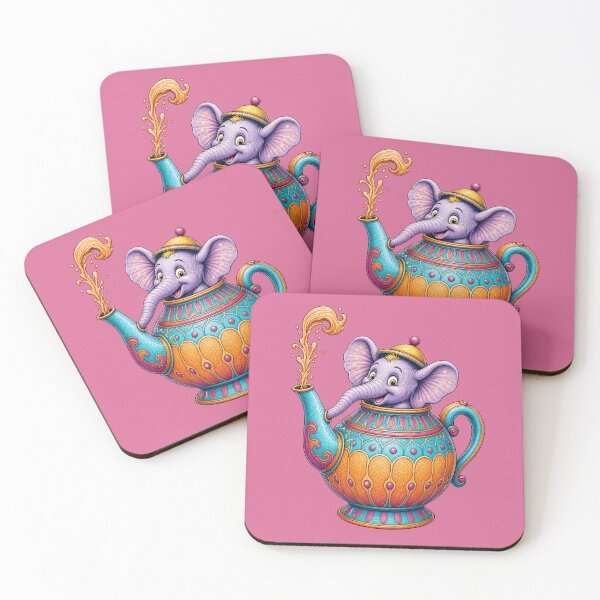 Item preview, Elephant Teapot designed and sold by prettykaler.