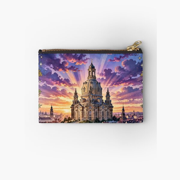 Item preview, Germany — Dresden Frauenkirche: Violet Evening designed and sold by DibujandoPorfa.