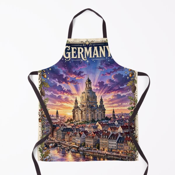 Item preview, Germany — Dresden Frauenkirche: Violet Evening designed and sold by DibujandoPorfa.