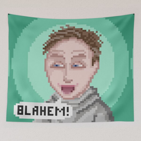 Item preview, Limmy Blahem Pixel Art designed and sold by PointBlank.