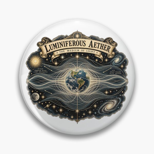 Item preview, Luminiferous Aether — The Medium of Light — Victorian Physics designed and sold by Past in Threads.