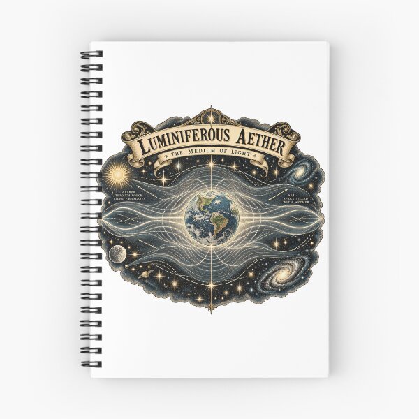 Item preview, Luminiferous Aether — The Medium of Light — Victorian Physics designed and sold by Past in Threads.