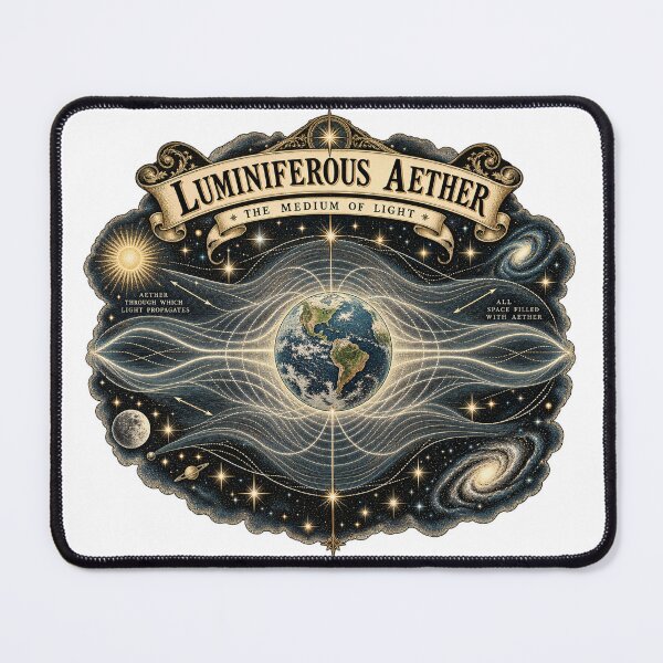 Item preview, Luminiferous Aether — The Medium of Light — Victorian Physics designed and sold by Past in Threads.