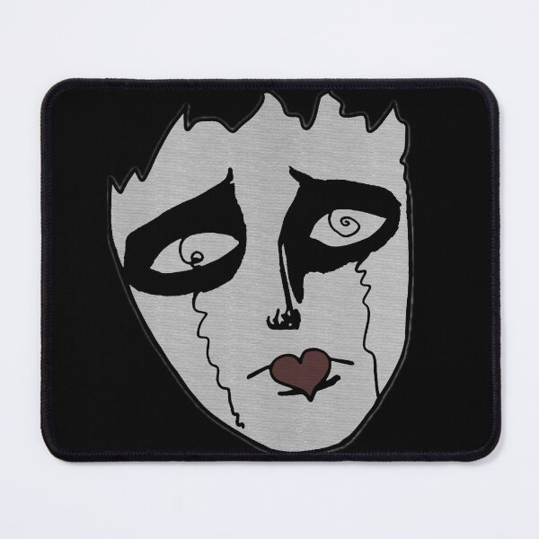 Item preview, Surreal Crying Mask Minimalist Line Art⁠ designed and sold by a1-x.