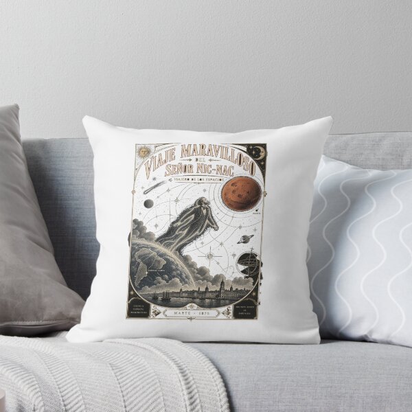 Item preview,  Viaje maravilloso del señor Nic-Nac — Argentine Science Fiction 1875 designed and sold by Past in Threads.