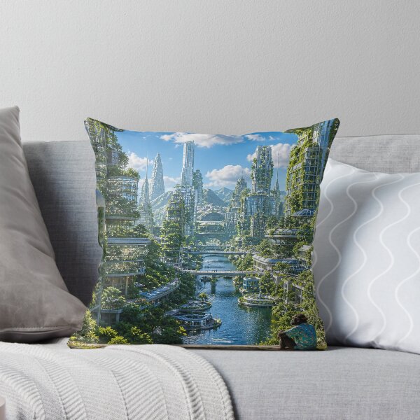 Item preview, Green Metropolis Overlook designed and sold by KGOart.