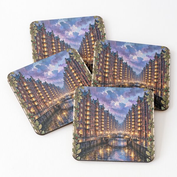 Item preview, Germany — Speicherstadt: Reflections of Hamburg designed and sold by DibujandoPorfa.