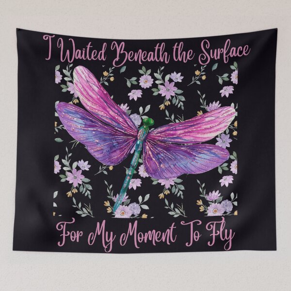 Item preview, I Waited Beneath the Surface For My Moment to Fly designed and sold by MountainRoisin.