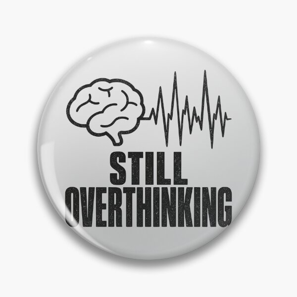 Item preview, Still Overthinking Brain Heartbeat Design designed and sold by fadilow.