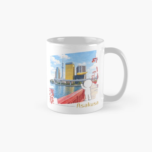 Item preview, Asakusa Tokyo Skyline Photography - Skytree Sumida River Pictogram designed and sold by japan-picto.