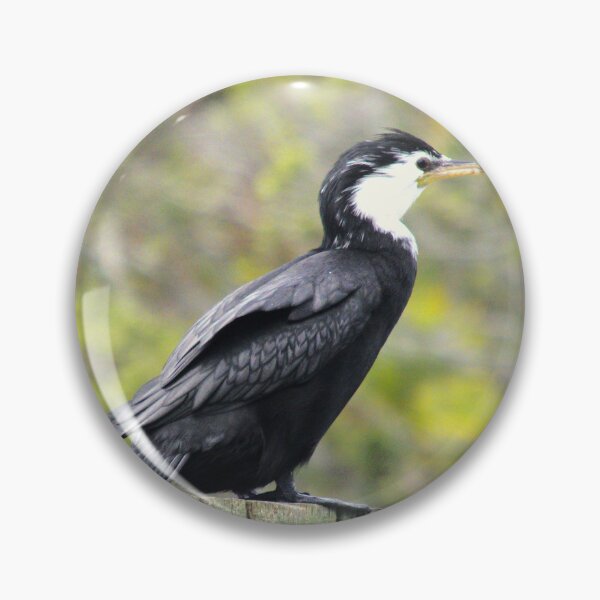 Item preview, Cormorant sitting on a wooden perch designed and sold by aligata1970.